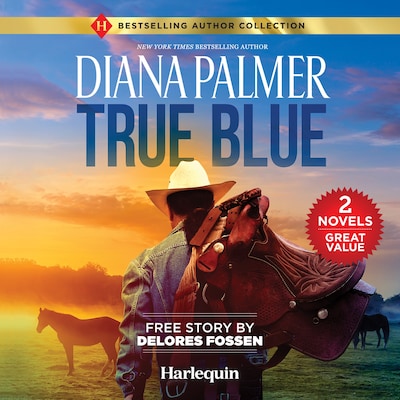 True Blue – omslag til lydbogen af Diana Palmer, Delores Fossen