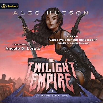 The Twilight Empire – omslag til lydbogen af Alec Hutson