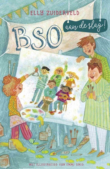 BSO aan de slag! – omslag van het luisterboek van Elly Zuiderveld