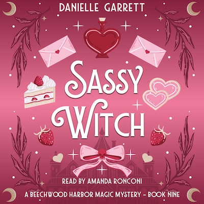 Sassy Witch – omslag til lydbogen af Danielle Garrett