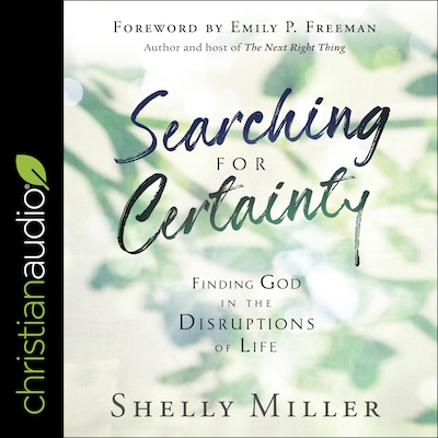Searching for Certainty – omslag til lydbogen af Shelly Miller