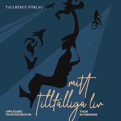 Mitt tillfälliga liv – omslag till ljudboken av Thor Rutgersson