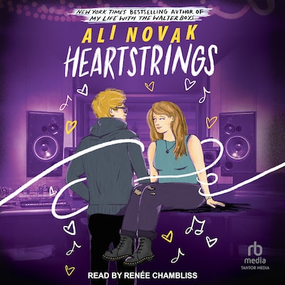 Heartstrings – omslag til lydbogen af Ali Novak