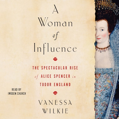 A Woman of Influence – omslag til lydbogen af Vanessa Wilkie