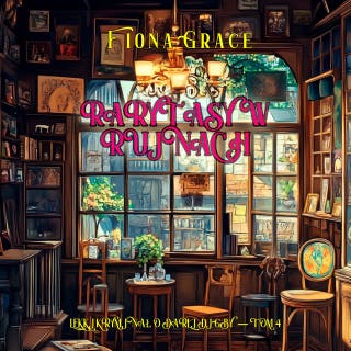 Rarytasy w ruinach (Lekki kryminał o Darli Digby — Tom 4) – okładka audiobooka, autor Fiona Grace