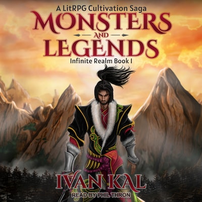 Monsters and Legends – omslag til lydbogen af Ivan Kal