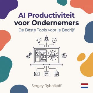 AI Productiviteit voor Ondernemers: De Beste Tools voor je Bedrijf – omslag van het luisterboek van Sergey Rybnikoff