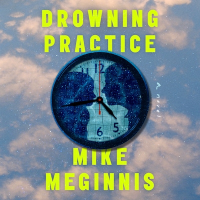 Drowning Practice – omslag til lydbogen af Mike Meginnis