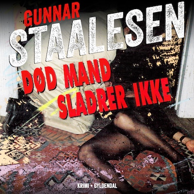 Død mand sladrer ikke – omslag til lydbogen af Gunnar Staalesen