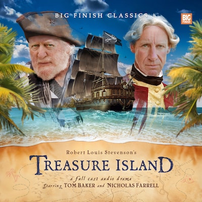 Treasure Island (Unabridged) – omslag van het luisterboek van Robert Louis Stevenson, Barnaby Edwards