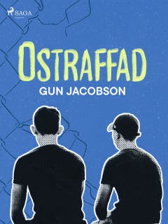 Ostraffad – omslag till ljudboken av Gun Jacobson
