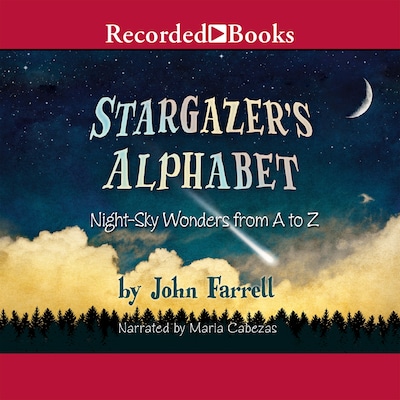 Stargazer's Alphabet – omslag til lydbogen af John Farrell
