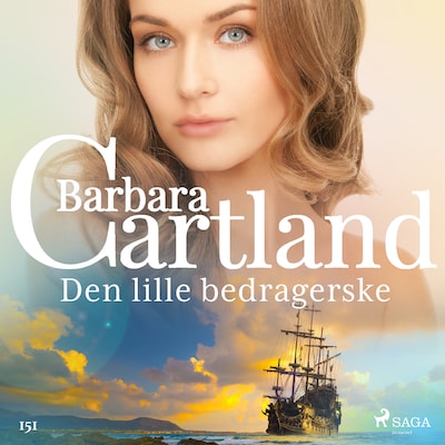 Den lille bedragerske – omslag til lydbogen af Barbara Cartland