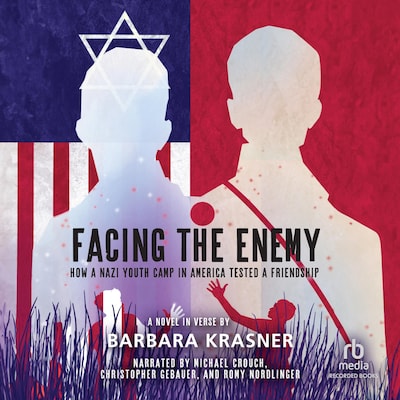 Facing the Enemy – omslag til lydbogen af Barbara Krasner