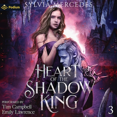 Heart of the Shadow King – omslag til lydbogen af Sylvia Mercedes