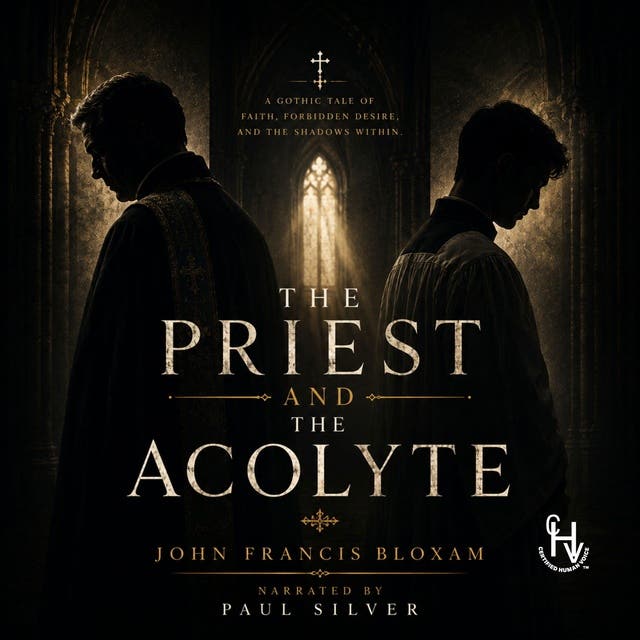 The Priest and the Acolyte – omslag til lydbogen af John Francis Bloxam