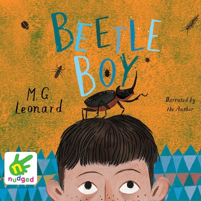 Beetle Boy – omslag til lydbogen af M. G. Leonard
