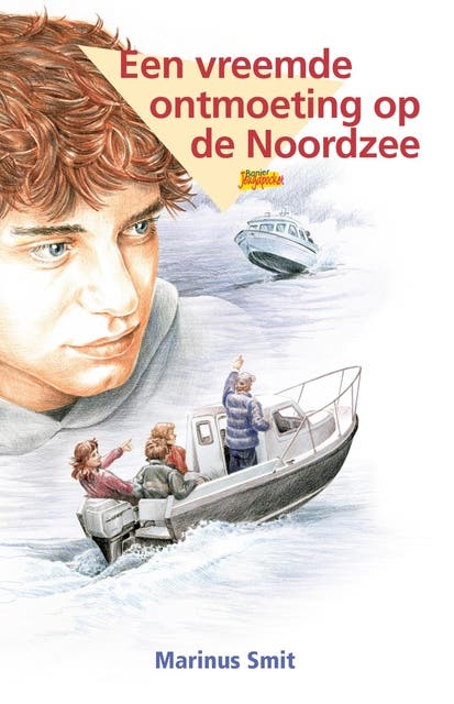 Een vreemde ontmoeting op de Noordzee – omslag van het luisterboek van Marinus Smit