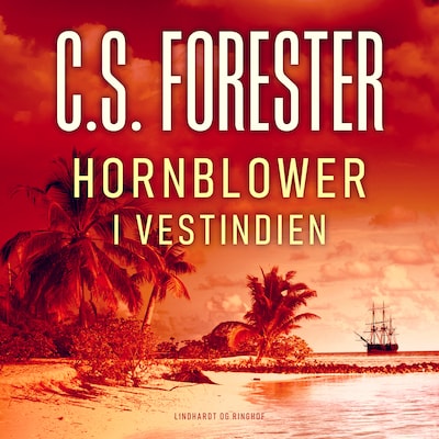 Hornblower i Vestindien – omslag til lydbogen af C.S. Forester