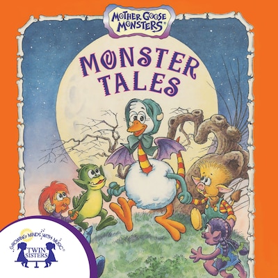 Monster Tales – omslag till ljudboken av Alfa-Betty Olsen, Marshall Efron