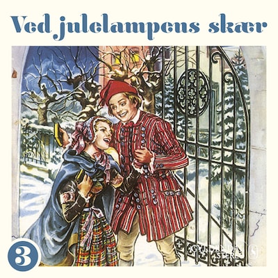 Ved julelampens skær 3 – omslag til lydbogen af Gyldendal Leksikon