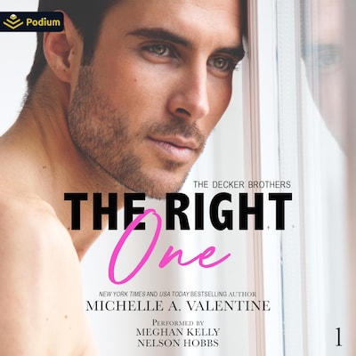 The Right One – omslag til lydbogen af Michelle A. Valentine