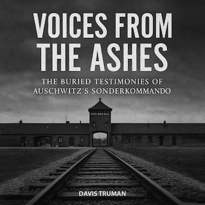 Voices From The Ashes – omslag til lydbogen af Davis Truman
