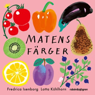 Matens färger – omslag till ljudboken av Fredrica Isenborg,Lotta Kühlhorn