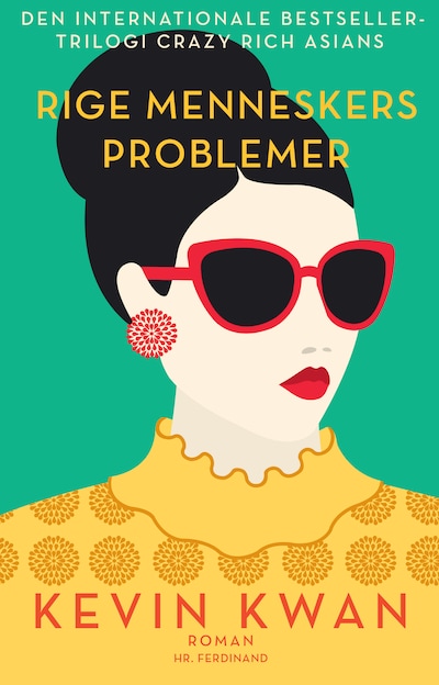 Rige menneskers problemer – omslag til lydbogen af Kevin Kwan