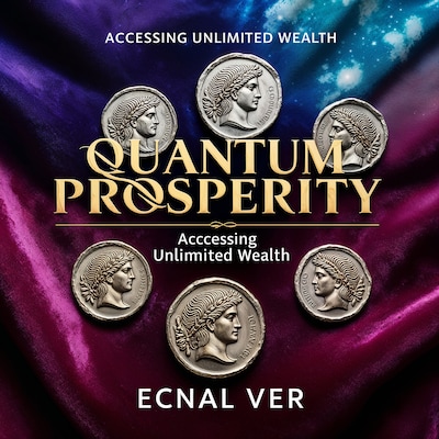 Quantum Prosperity : Accessing  Unlimited Wealth – omslag til lydbogen af Ecnal Ver
