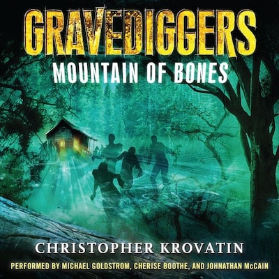Gravediggers: Mountain of Bones – omslag til lydbogen af Christopher Krovatin
