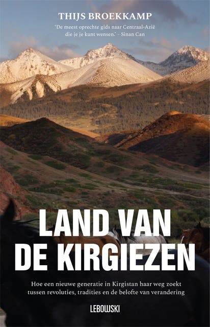 Land van de Kirgiezen – omslag van het luisterboek van Thijs Broekkamp