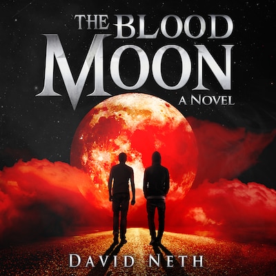 The Blood Moon – omslag til lydbogen af David Neth
