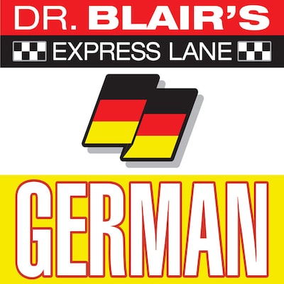 Dr. Blair's Express Lane: German – omslag til lydbogen af Robert Blair