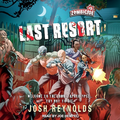 Last Resort – omslag til lydbogen af Josh Reynolds