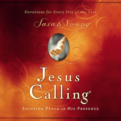Jesus Calling Updated and Expanded Edition Audio – omslag til lydbogen af Sarah Young