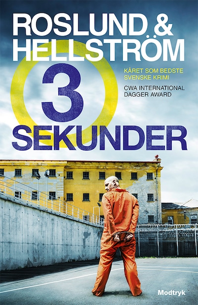 Tre sekunder – omslag til lydbogen af Anders Roslund, Börge Hellström