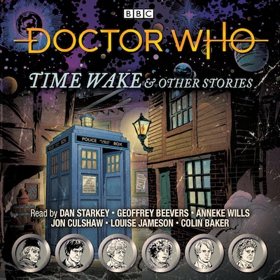 Doctor Who: Time Wake & Other Stories – omslag til lydbogen af BBC Audio