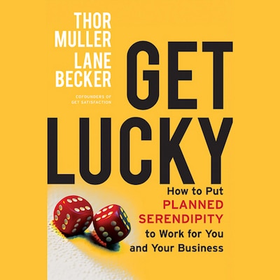 Get Lucky – omslag til lydbogen af Lane Becker, Thor Muller