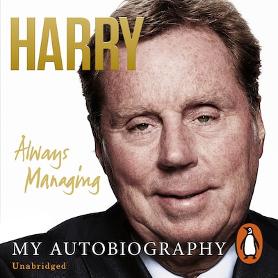 Always Managing – omslag til lydbogen af Harry Redknapp