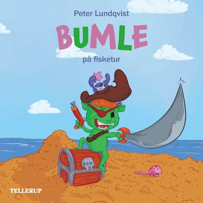 Bumle #3: Bumle finder en skat – omslag til lydbogen af Peter Lundqvist