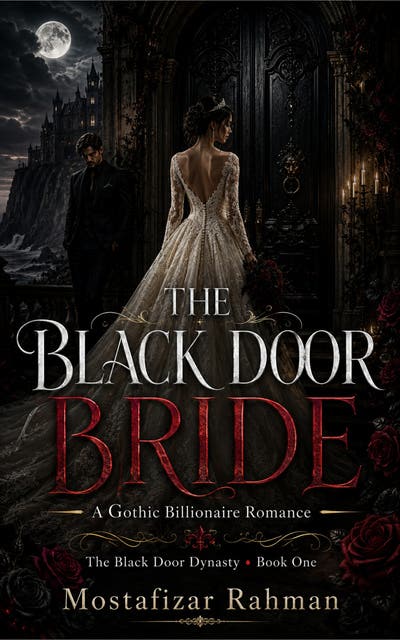 The Black Door Bride: A Gothic Billionaire Romance – omslag til lydbogen af Mostafizar Rahman
