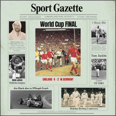 The Sport Gazette – okładka audiobooka, autor Audiobooks Mr Punch
