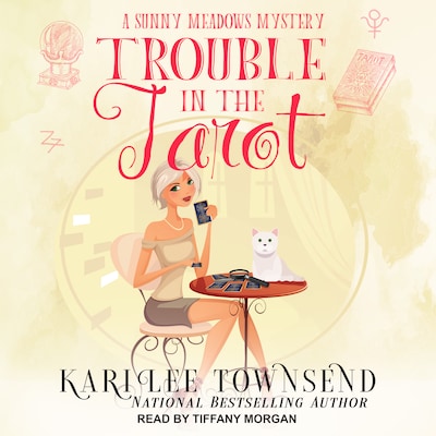 Trouble In The Tarot – omslag til lydbogen af Kari Lee Townsend