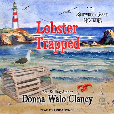 Lobster Trapped – omslag til lydbogen af Donna Walo Clancy
