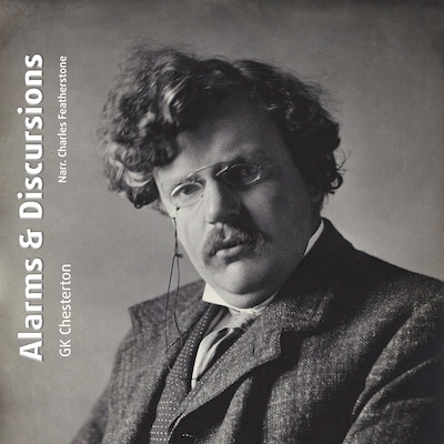 Alarms & Discursions – omslag til lydbogen af GK Chesterton