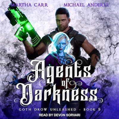 Agents of Darkness – omslag til lydbogen af Martha Carr, Michael Anderle