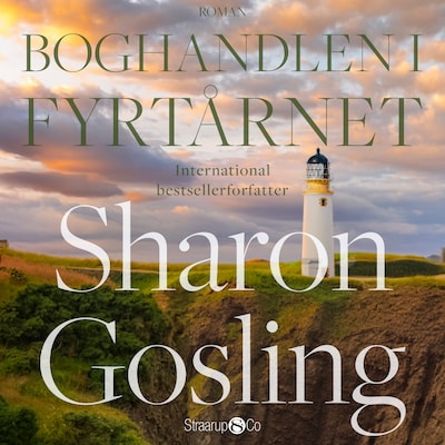 Boghandlen i fyrtårnet – omslag til lydbogen af Sharon Gosling