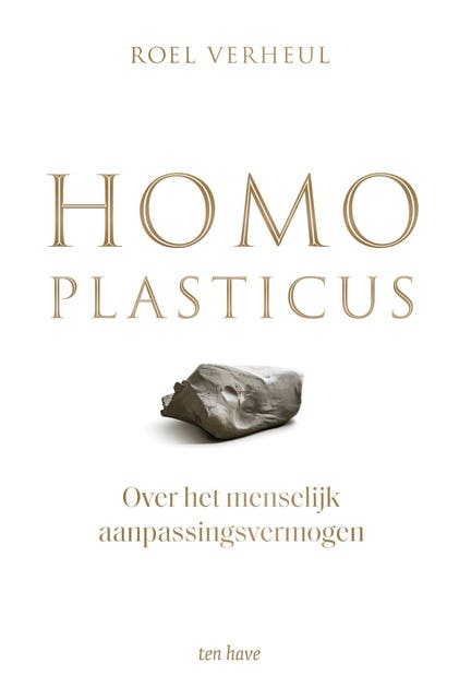 Homo plasticus: Over het menselijk aanpassingsvermogen – omslag van het luisterboek van Roel Verheul