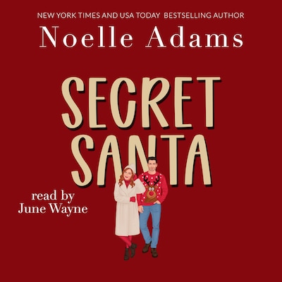Secret Santa – omslag til lydbogen af Noelle Adams
